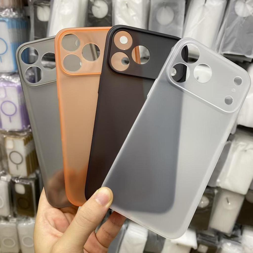 Ультратонкий матовый полупрозрачный чехол для iPhone 17 Pro Max