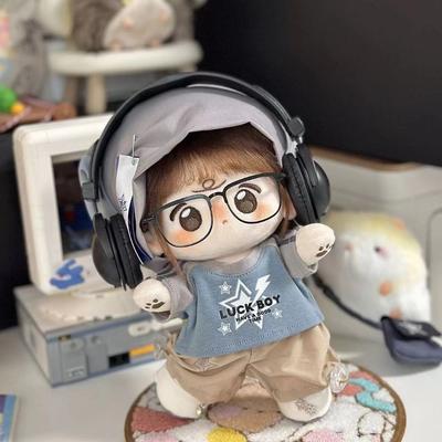 Толстовка 20 см Плюшевая игрушка Одежда Набор Бейсбольной кепки Ремень через плечо Хлопковая кукла Одежда Спортивная одежда Одежда Плюшевая игрушка Одежда