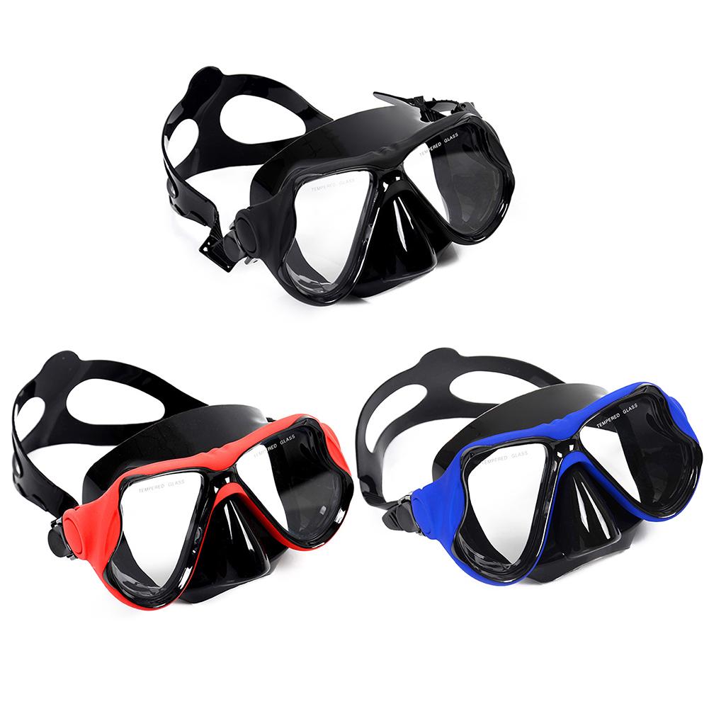 Professional Snorkeling Mask Panoramic Wide View Snorkels Diving Goggles Wear Resistant Freediving Mask for Free Swim