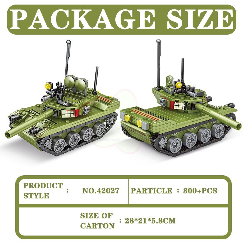 Военный танк Т-85 Основной боевой танк Машины Вторая мировая война Фигурки солдат Армии Конструкторы Детские игрушки для детей Мальчик