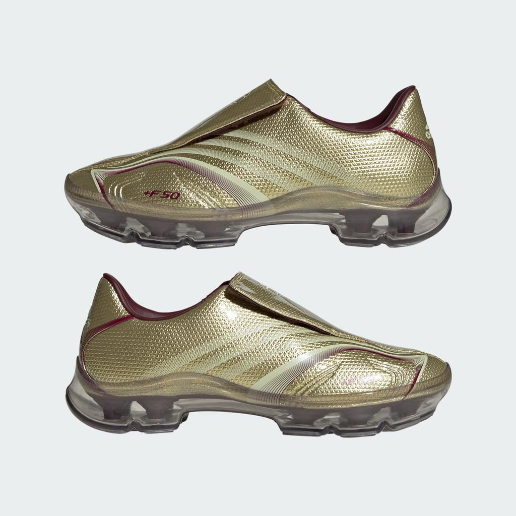 adidas F50 ADIFRAME IH1657 Unisex Originals Sneakers Gold Metallic / Ice Gold Met. / Maroon