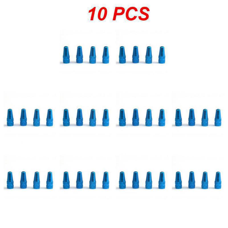 10/20 шт. колпачки для вентилей шин универсальные портативные для французских насадок из алюминиевого сплава для автомобилей мотоциклов пылезащитный чехол