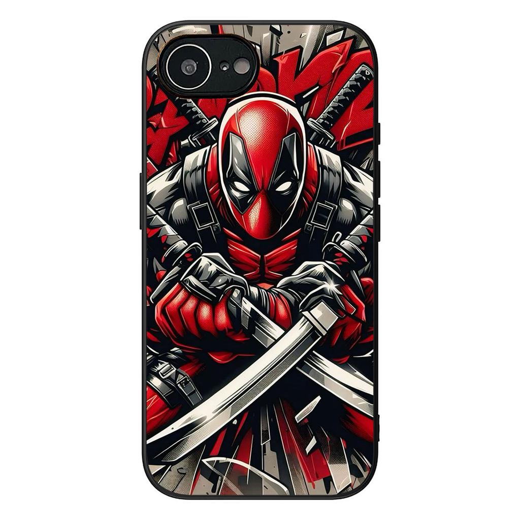 Superheroe Deadpool Marvels Phone Case for Apple iPhone 12 13 Mini XS 11 Pro Max 7 8 Plus + XR 8+ X SE 2020 SE3 Cover Casing