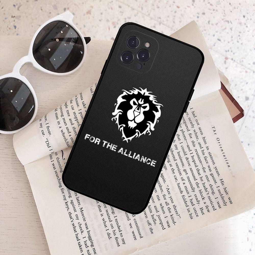 Чехол для телефона World of Warcraft Для IPhone 14 Plus 13 Mini 11 16 15 17 Pro Max Защитный Ударопрочный