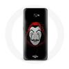 Case - La Casa De Papel - Samsung Galaxy A5 - Flexible - Black - Mask