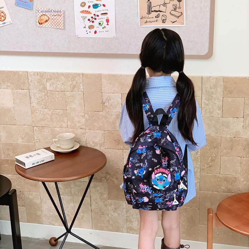 Kindergarten Primary School Students Schoolbag Cartoon Animation Foreign Style Printing Boys And Girls Backpack Children'S Backpack