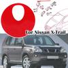 Гель-накладка с датчиком дождя и света для Nissan X-Trail T31, клейкая пленка, силиконовая наклейка, комплект для ремонта чипов ветрового стекла, фиксирующая лента 07-2014