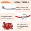 Mini Bike Brake Lever Kit Replacement For Coleman Minibike CT100U CC100X Motovox MBX10 MBX11 Monster Mega Moto 80Cc 105Cc Baja Doodlebug DB30 GMB100