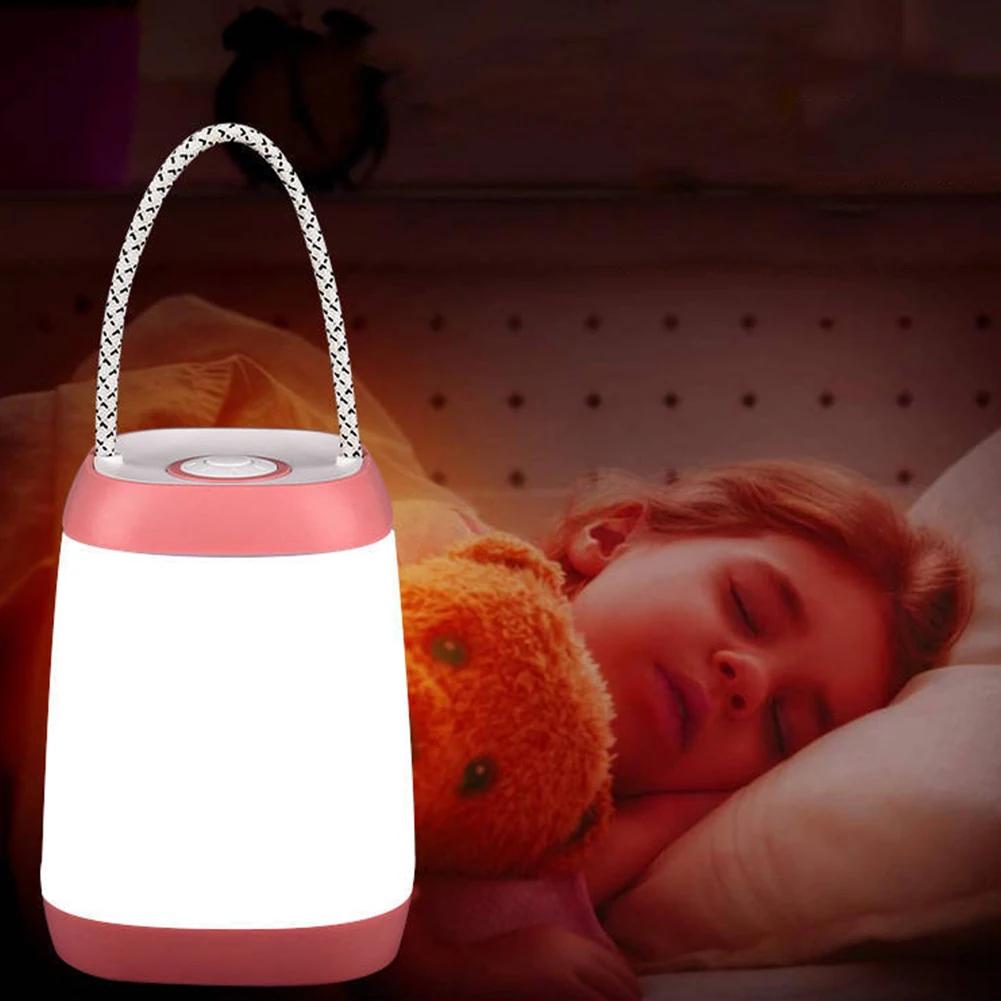 LED Portable Tent Light USB Rechargeable Emergency Light 3 Modes Remote Control for Christmas Trees Yard Decorations
