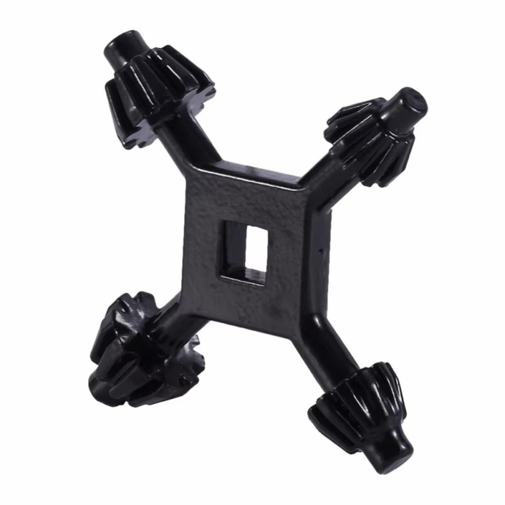 Набор 4 в 1 Универсальный многофункциональный ручной дрель Патрон с ключом Четыре головки Электродрель Уличный портативный гаджет