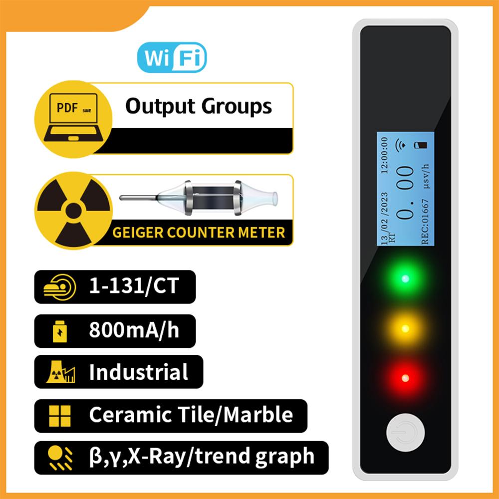 DY003 WiFi детектор ядерного излучения профессиональная трубка Гейгера для электромагнитной ионизации