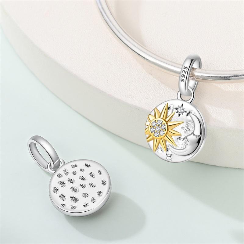 Exquisite 925 Silver Heart Love Charms Beads Fit Exquisite Bracelet Necklace Diy Charms Women Man Jewelry Gift