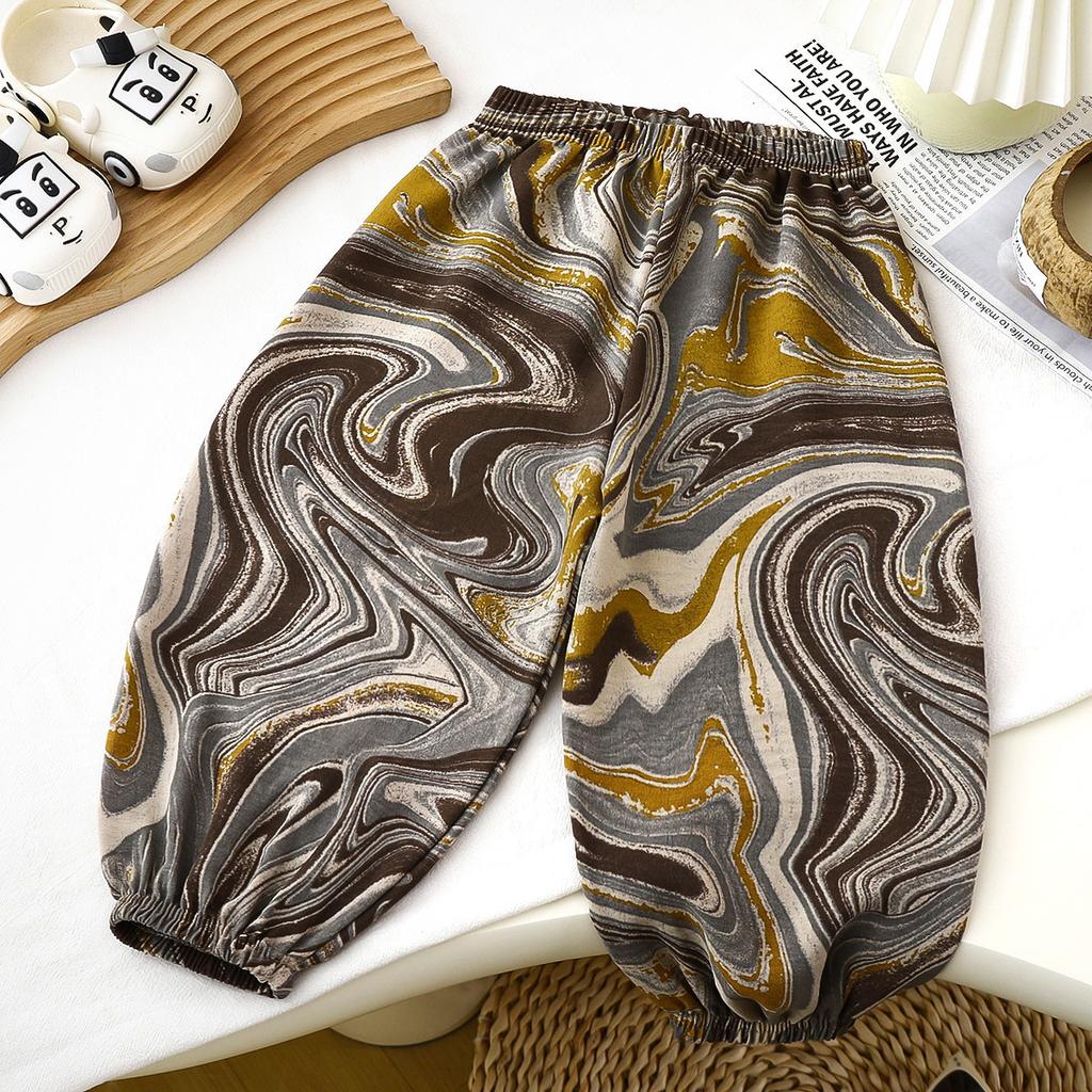 Children's Pants, Summer Pants for Boys and Girls, Breathable Anti-mosquito Pants, Baby Thin Children's Pants