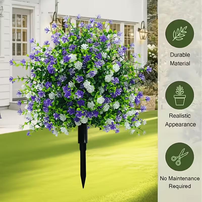 1Pcs Indoor Outdoor Eucalyptus Camellia Flower High Resistance to Fading for Long-term Use