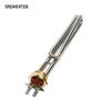SNDHEATER Электрический нагревательный элемент для воды G1" Медная резьба AC 110V 220V Устойчивость к изгибу Нагреватель для солнечного бойлера 1000 Вт 2000 Вт 3000 Вт