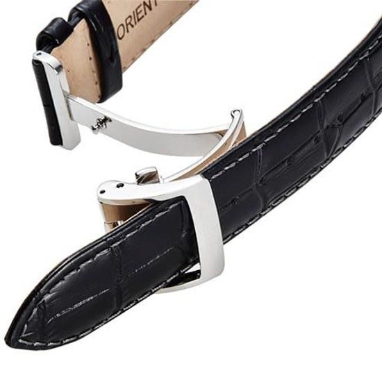 ORIENT SUNMOON Автоматические Механические Часы Гарантия Производителя Классические RN-AK0001S Мужские Белые