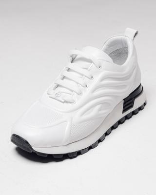 Кроссовки женские 2186003 36 белые кожа