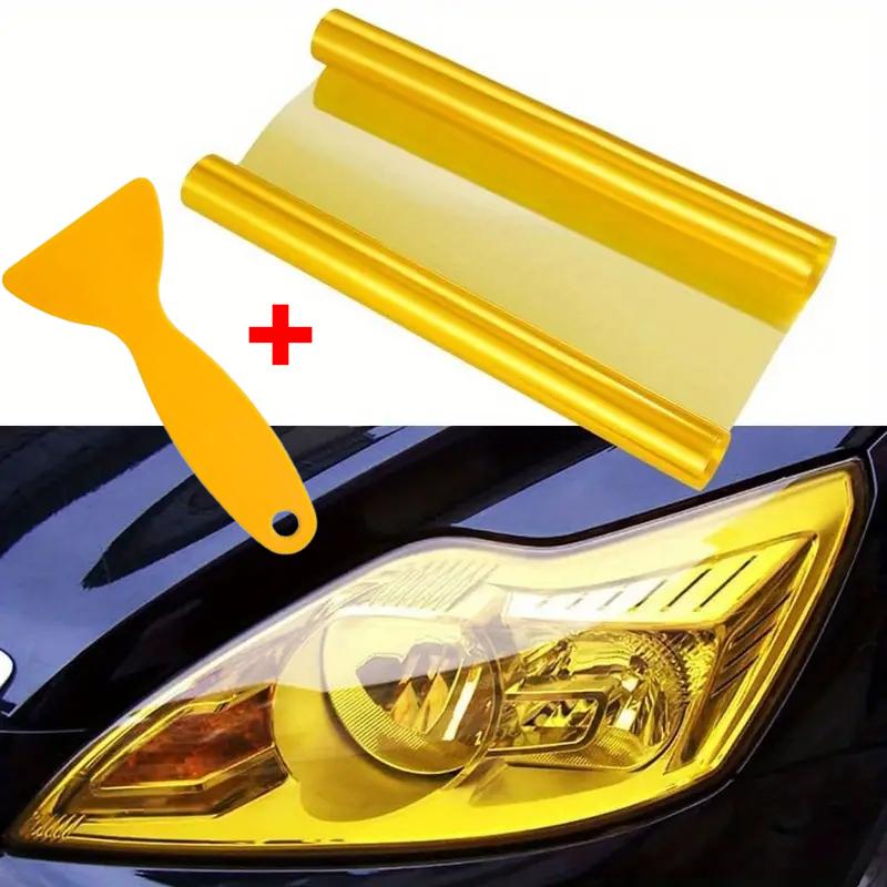 ПВХ пленка для автомобильных фар, наклейка на противотуманные фары, самоклеящаяся фольга для автомобильных фар, аксессуары для автомобиля 30X60 см