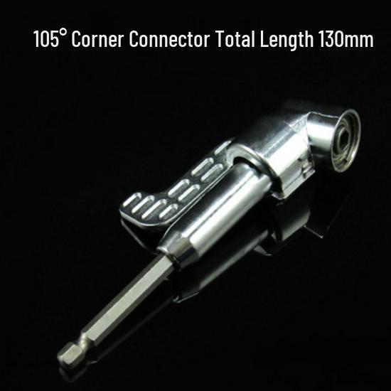 Universal Flexible Shaft Electric Screwdriver with Magnetic Double-Headed Cross Bits