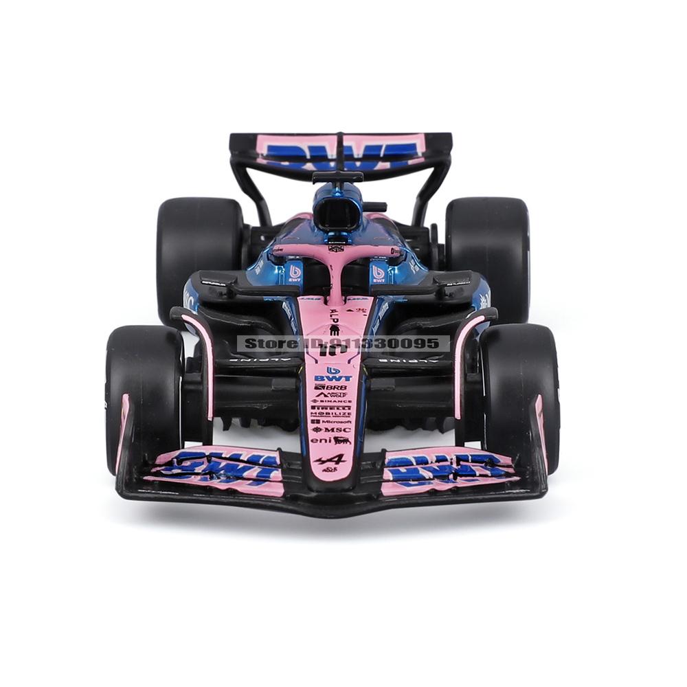 Ббураго 1:43 2025 F1 BWT Alpine Formula One Team #10 Пьер Гасли #43 Франко Колапинто Металлическая модель автомобиля литье под давлением Игрушка Коллекционная