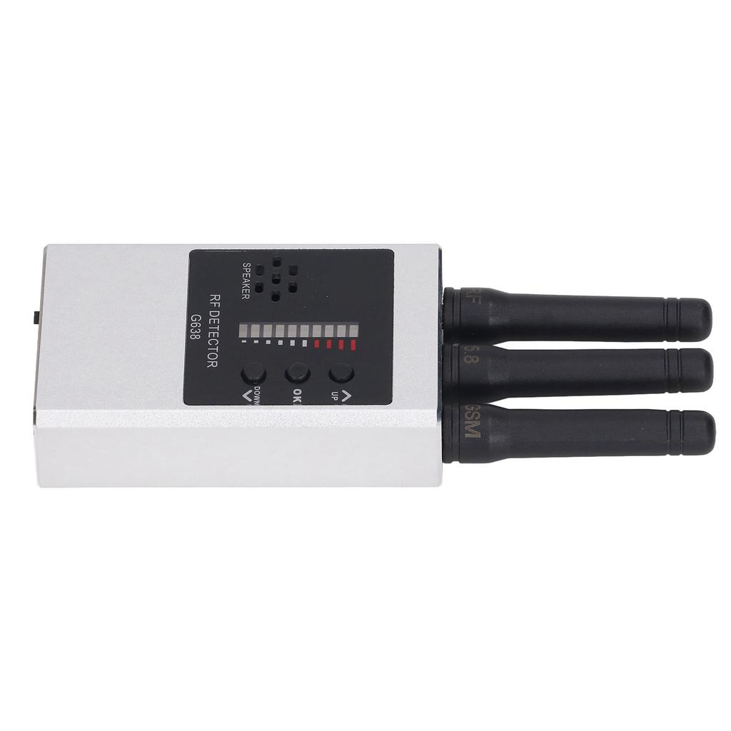 Multifunctional Detector RF Signal Scanner Camera Lens Magnetic Field GPS Tracer Tester Built In Battery