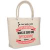 Sac De Plage - PLANETEE - Isotherme Opticienne Superwoman - Coton - Grande Contenance - Imprimé En France