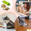 Игрушки для кошек с кошачьей мятой 3 штуки Игрушки для прорезывания зубов котят Игрушки для жевания котят Инновационные жевательные игрушки с кошачьей мятой Плюшевая игрушка для кошек для дома, зоомагазинов
