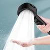 2024 New Household Square Multi-Function Filter Shower Head 3-Gears Switch 1 Button Water Stop Top Materials Handheld Sprayer