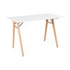 Scandinavian Desk Vangsa White/wood - House Nordic - 60 - Wood - Particle Board