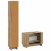 2 Piece Bathroom Cabinet Set EDE Artisan Oak