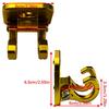 Heavy Duty Aluminum Motorcycle Hook Simple Mounts No Tools Needed Quick Install Motorcycle Cargo Hook Suitable for Bike