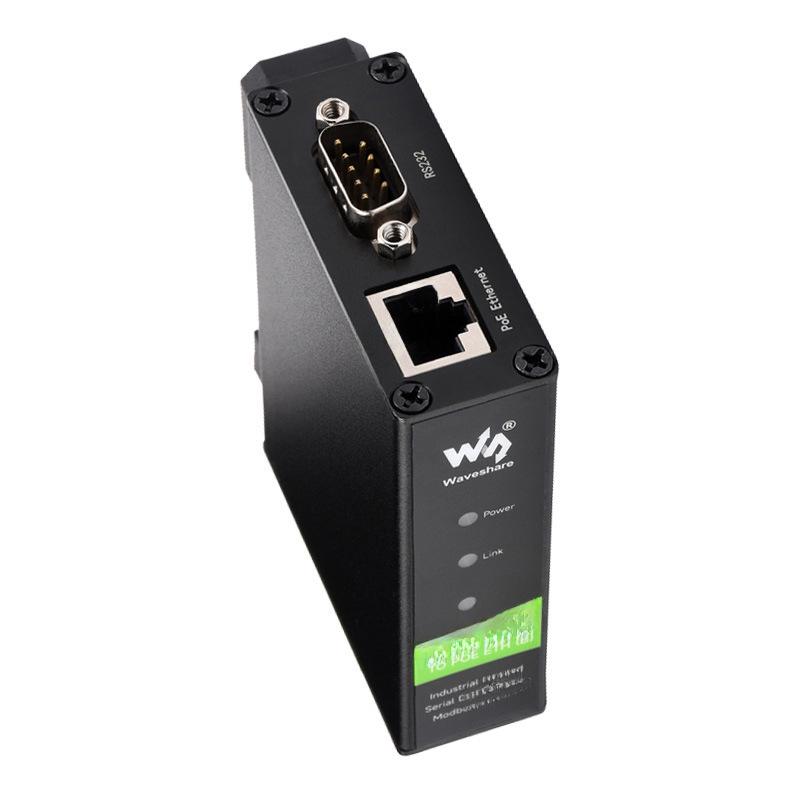 Последовательный сервер на DIN-рейку: Модуль Ethernet TCP/IP RS232/485/422 - RJ45
