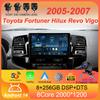Для Toyota Fortuner Hilux Revo Vigo 2005-2007 Автомобильный радиоприемник Android 14 Carplay Мультимедийный проигрыватель Автомагнитола Стерео 2din Головное устройство