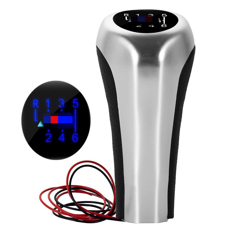 5 6 Speed Manual Gear Shift Knob LED with Backlight for BMW E46 E90 E91 E92 E36 E82 E87 E88 F30 X1 X3