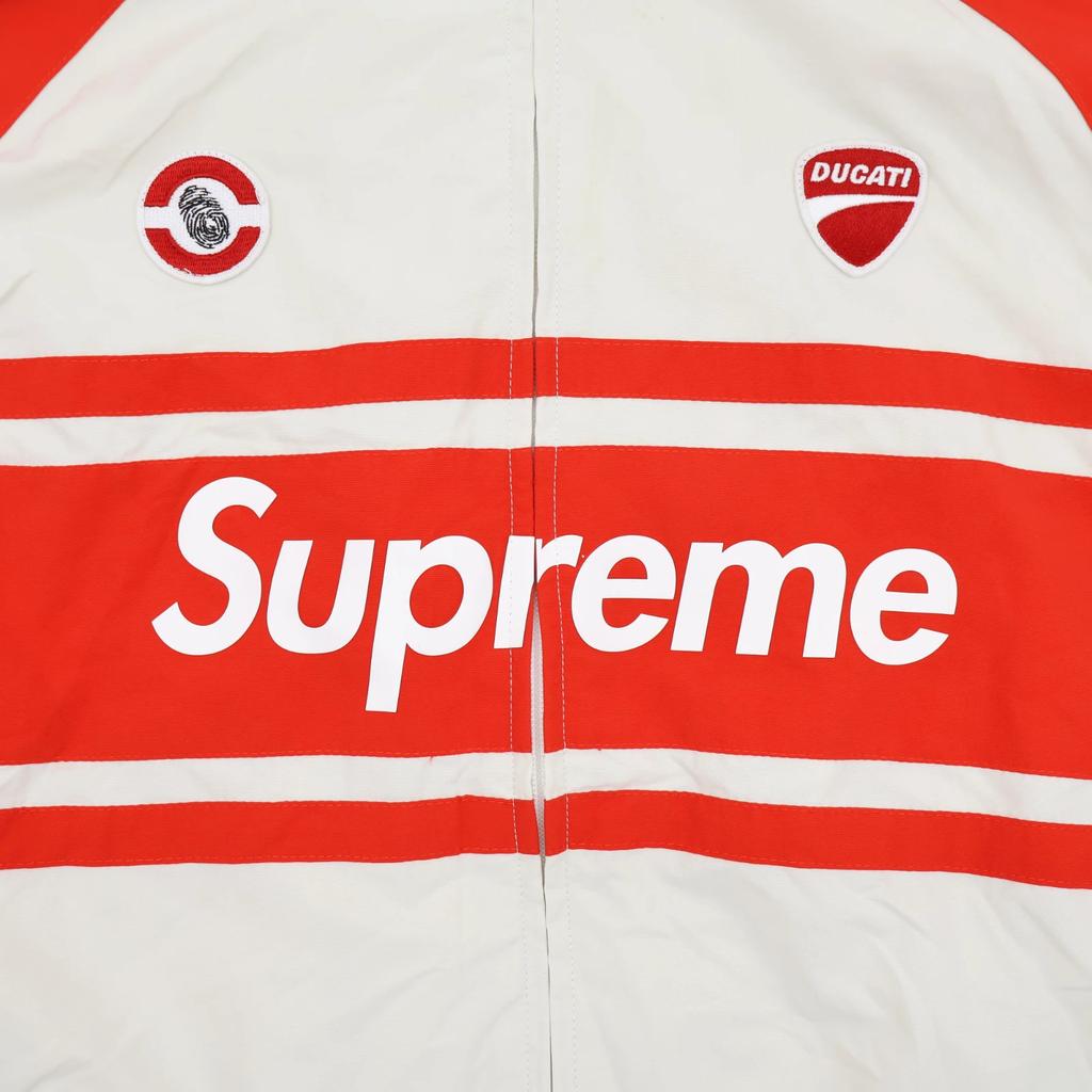 Supreme Ducati Track Jacket Светло-серый