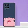 Cartoon Pig For Samsung Galaxy M15 M55 M13 M33 M53 M21 M31 M51 M30s M20 M14 M34 M54 M12 M32 M52 Case