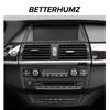Betterhumz для BMW X5 E70 X6 E71 Рамка панели CD центральной консоли Наклейка-отделка из Алькантары Тюнинг Автомобильные аксессуары для интерьера