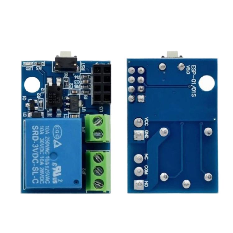 Programmable ESP8266 ESP01S WiFi Relays Control Board for Intelligent Devices LUA Source Code Androids App Control