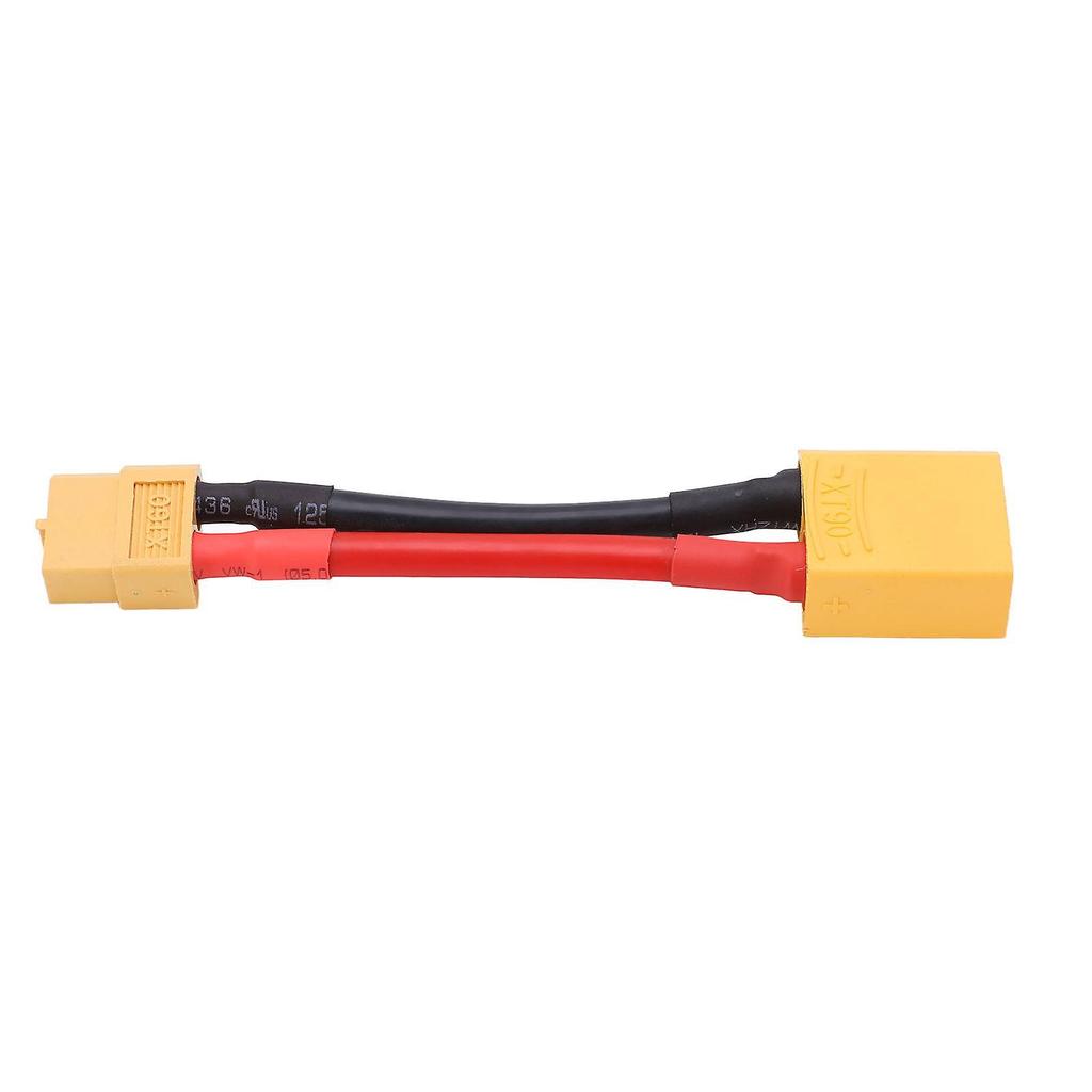 Разъем XT60 Female на XT90 Male 12AWG Высокогибкий RC-разъем Многоразовый разъем XT60 для модели радиоуправляемой машины, модели самолета