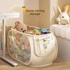Large Capacity Kids Toy Storage Bin Portable Plush Toys Organizer Household Storage Bag  Bedroom