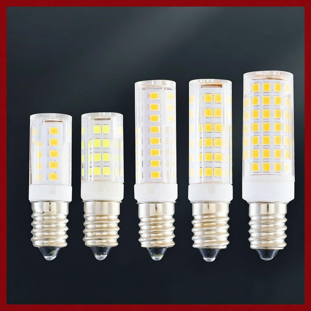 E14 Mini LEDs Light Bulbs Home Use 5W Energy-Saving Lamp Bulbs for Refrigerator Microwave Oven Ranges Hood