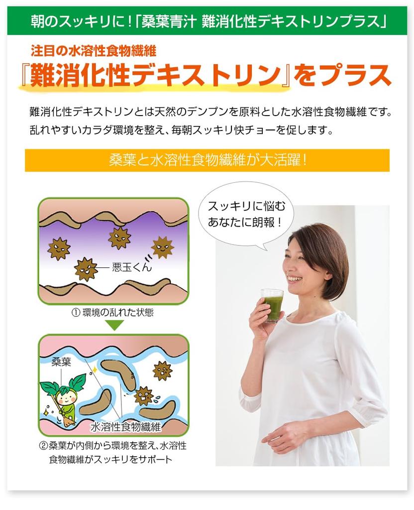 Phiten Сок зеленого шелковицы неперевариваемый декстрин плюс 230 г