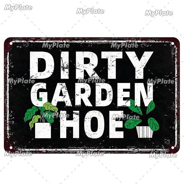 [MaPalte]Vintage Garden And Tools Metal Sign Tin Sign Decoration Plaque Home Wall Decor Bar Sign Home Decor Poster Drop Shipping