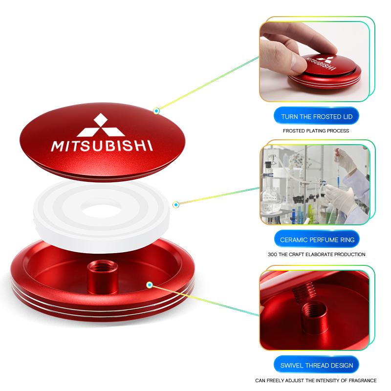 Car Interior Aromatherapy Air Freshener Perfume Diffuser For Mitsubishi Colt I200 Space Delica Triton Ralliart Ex Mirage Jinxuan