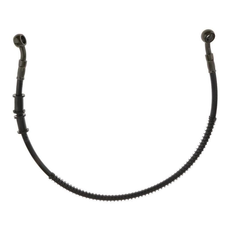 Motorcycle Brake Clutch Line Universal 60cm Metal Rubber Oil Hose for Motorbike Hydraulic Brake System