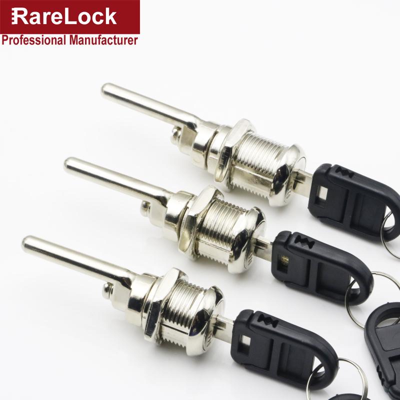Cabinet Drawer Lock with 2 Keys Keyed Different for Door Mailbox Cabinet Box Furniture Hardware Rarelock MMS352 G1
