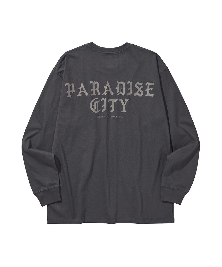 LIBERE Paradise Футболка с длинным рукавом / Угольный