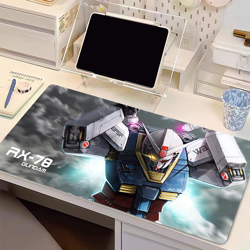 Large Mouse Pad Anime Mechanical Warrior RX Ggundam Office Desk Mats PC Gaming Accessories MousePads Laptop Keyboard Mat