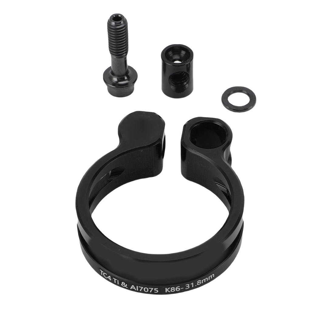 31,8 мм Зажим подседельного штыря велосипеда Алюминиевый сплав Полый Зажим подседельной трубы для горного дорожного велосипеда