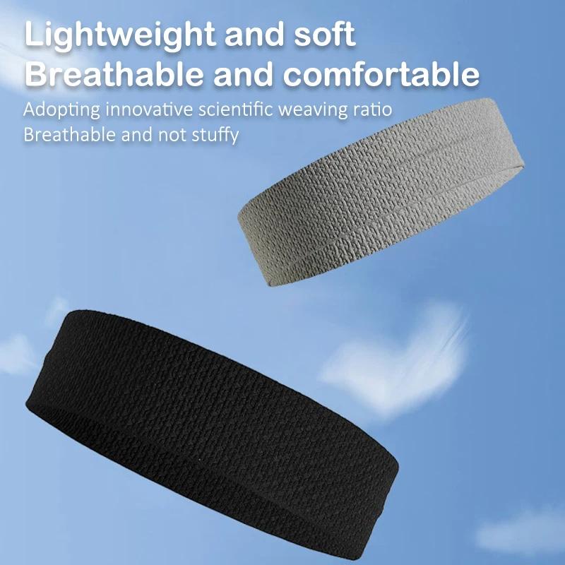 Уличный Пот Спорт Эластичная Хлопковая Повязка на Голову Модные Повязки на Голову Для Женщин Мужчин Однотонные Для Бега Фитнеса Йоги Резинки для Волос Эластичные